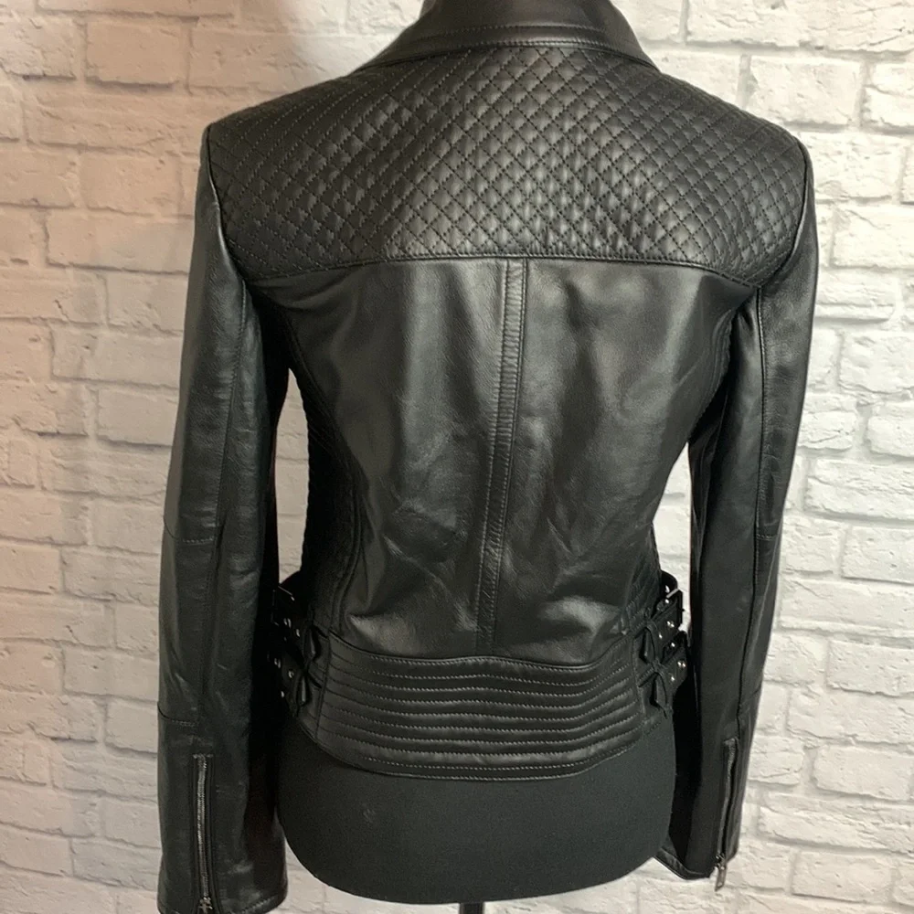 Bally leather biker jacket - Picture 3 of 12